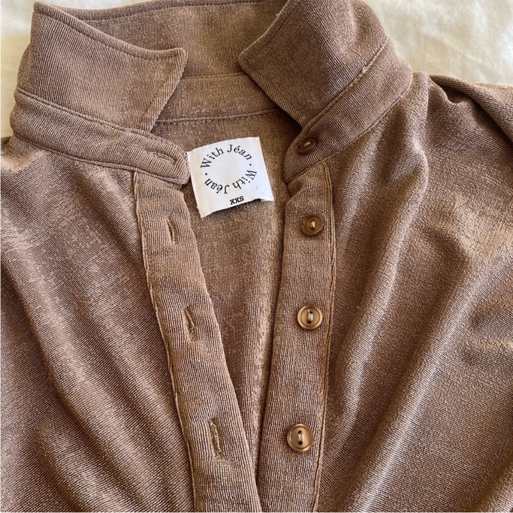 With Jean Andy Mini Dress Latte XXS - Picture 6 of 9